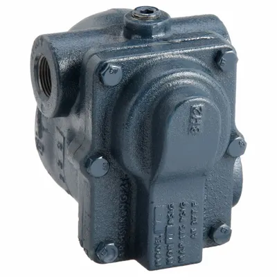 ARMSTRONG INTERNATIONAL Steam Trap: Cast Iron, 3/4 in FNPT, 1,150 lb/hr, 175 psi Max., 377°F Max. - Cast Iron C-Pattern Float & Thermostatic Steam Traps