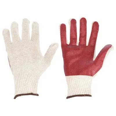 CONDOR Coated Gloves: XL ( 10 ) - Knit Gloves with PVC Coating