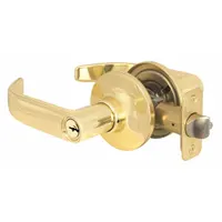 MASTER LOCK Door Lockset: Storeroom Lever Locksets, Brass (MPN RL0203KA4)