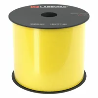 LabelTac Pro Model Reflective Supply: 4 in x 75 ft, Vinyl, Yellow (Gloss), Indoor/Outdoor (MPN LT401RF)