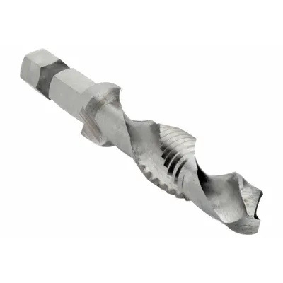 GREENLEE Drill Tap Countersink, 3/8-16 UNC, 3-1/4 in L - Drill Tap/Countersinks