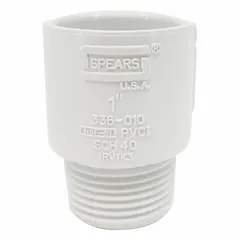 Mounting adapter for hydraulic tank desiccant breathers. Features a 1" inlet and 1 in MBSP outlet. Designed for field installation on D-Series systems to connect breathers to hydraulic tanks.