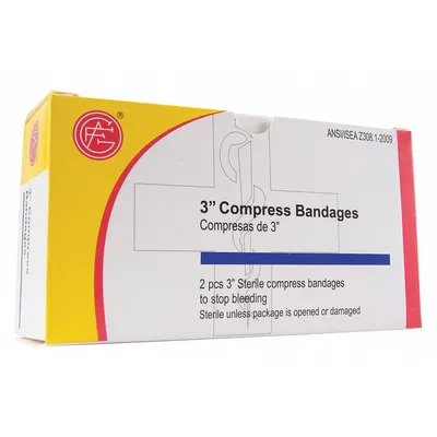 OEM APPROVED VENDOR Conforming Gauze Bandage, Sterile, 3 in x 4 1/8 yd, 2-Pack - Conforming Gauze Bandages