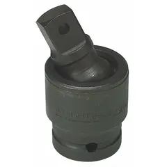 Square drive flex impact socket adapter with 3/4 in output drive size. Transfers torque at an angle in high-torque applications. Suitable for use with impact tools in automotive repair, heavy equipment maintenance, and industrial assembly.