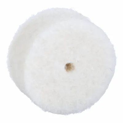 DREMEL Polishing Wheel: Polishing Wheel, Unmounted, Disc, 1/2 in Head Dia, Threaded Point - Polishing Points & Pads for Rotary Tools