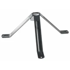Mounting bracket for HVACR systems, used to secure components such as motors, fans, or compressors. Provides stable support and reduces vibration in commercial or industrial heating, ventilation, air conditioning, and refrigeration applications.