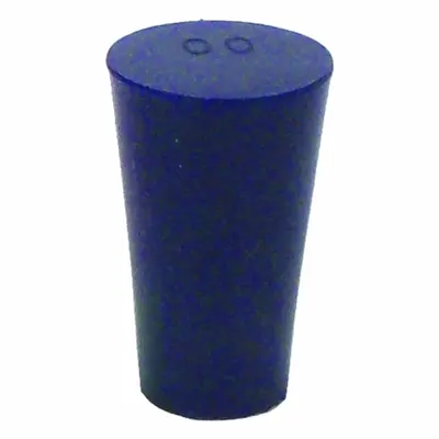 UNITED SCIENTIFIC SUPPLIES Stopper: Silicone, 00 Stopper Size, 10 mm Bottom Dia, 15 mm Top Dia, 25 mm Overall Ht - Synthetic Rubber Stoppers