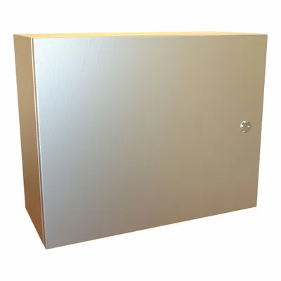 HAMMOND Electrical Enclosure: 304 Stainless Steel, 16 in x 20 in x 8 in, NEMA 12/13/3R/4/4X - Stainless Steel Enclosures