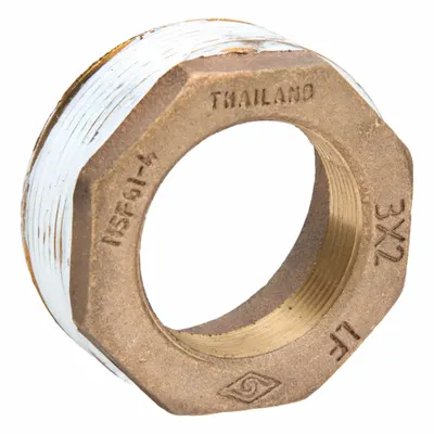 OEM APPROVED VENDOR 3 in x 2 in Male NPT x Female NPT Reducer for Potable Water - Threaded Low-Pressure Pipe Fittings for Potable Water with Thread Sealant