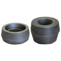 This socket-weld extreme-pressure pipe fitting is made of steel with a 2 1/2 in female socket and Class 3000 rating. It is used for connecting pipes in high-pressure industrial piping systems, such as those found in oil and gas, chemical processing, and power generation