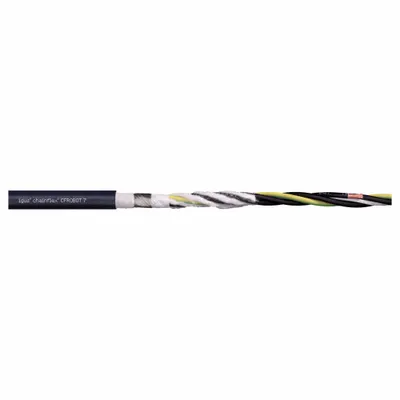 CHAINFLEX Motor Cable: 14 AWG Conductor Size, 4 Conductors, Shielded Twisted Pr - Motor Power Cables