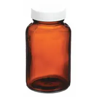APPROVED VENDOR Sampling Bottle: 125 mL, 38-400 mm, Amber, Semi-Volatile Organics, 24 Bottles (MPN 3UDD3)