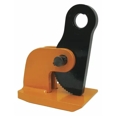 RENFROE Plate Clamp: Plate Clamp, 1,500 lb Working Load Limit, Horizontal, Load Ring - Plate-Lifting Clamps