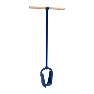 SEYMOUR MIDWEST Auger: Steel, 3/4 in Connection Size, 4 in Overall Dia, 3 3/4 ft Overall Lg - Soil Augers