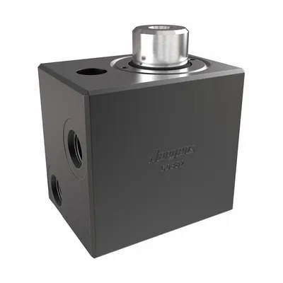 JERGENS Hydraulic Cylinder: Double Acting, 8,850 lbf Nominal Capacity - Block Body Hydraulic Cylinders