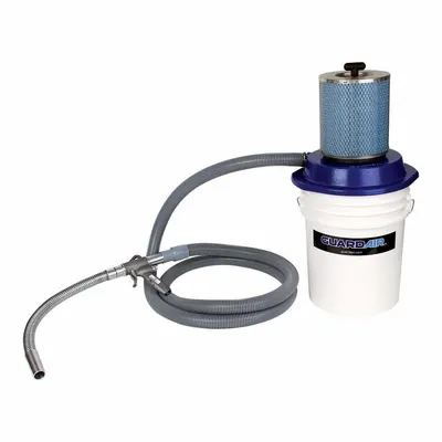 GUARDAIR Handheld Vacuum with Contain-It Kit: Compatible with 1500/1510/1548 - Air-Powered Vacuum Gun Accessories