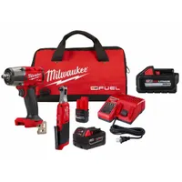 MILWAUKEE Tool Combination Kit: 2 Tools, Impact Wrench/Ratchet, 12 V DC_18 V DC Volt, M12™/M18™ (MPN 3890-22, 48-11-1865)