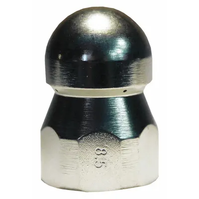 OEM Sewer Nozzle: 8.5 Nozzle Size - Jetted Sewer Nozzles