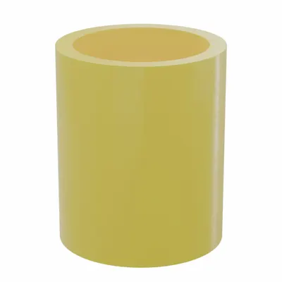 BUNTING BEARINGS Sleeve Bearing: PTFE, J-5500, 1 in Bore, 1 1/4 in OD, 1 1/2 in Overall Lg - Plastic Sleeve Bearing for Non-Hardened Surfaces