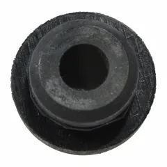 This replacement bumper is designed for use with Dayton brand material handling equipment, including models 4ZC18G, 4ZC18H, and 4ZC18J. It serves as a component for impact protection and positioning in industrial machinery. The part number is 18-24.