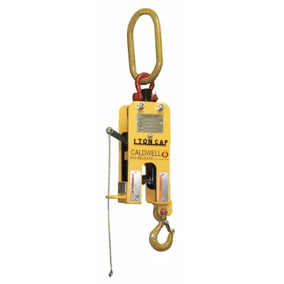 CALDWELL Release Hook: Wire Rope Slings, 5/8 in Compatible Sling Rope Dia, Manual - Manual Release Hooks