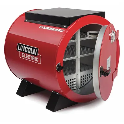 LINCOLN ELECTRIC Electrode Oven: Benchtop, 115/120V AC, 350 lb Storage Capacity - Benchtop Electrode Ovens
