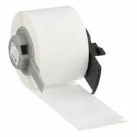 Wraparound Label: 2 1/2 in x 1 in, 1 in, Vinyl, White (Matte), For 6 AWG to 0 AWG Wire Gauge (MPN M6-21-427)