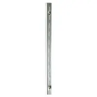 ECONOCO Single Slotted Standard: Single, 1 in Slot Spacing, 1/2 in Slot Lg, Zinc-Plated, 17 ga Gauge (MPN SS10/48)