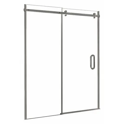 FOREMOST Shower Door: 44 in Min. Door Wd, 48 in Max. Door Wd, 76 in Overall Ht - Sliding & Panel Shower Doors