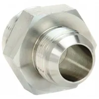 Hydraulic Hose Adapter: 1 1/4 in x 1 in Fitting Size, Male x Male, ORB x JIC, Rigid, Straight (MPN 202702-20-16S)