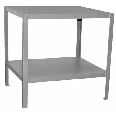 JAMCO Work Table: Fixed Ht, Steel, 36 in x 30 in, 2,000 lb Overall Load Capacity - Steel-Top Worktables