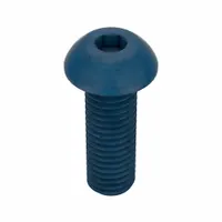 Socket Head Cap Screw: M10x1.50 Thread Size, 30 mm Lg, Button, Blue Phosphate, Alloy Steel, 10 PK (MPN UST194476)