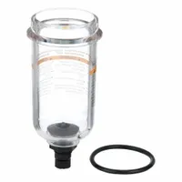 PARKER Poly bowl 06F w/ twist drain kit: Polycarbonate, 06F, PS732P