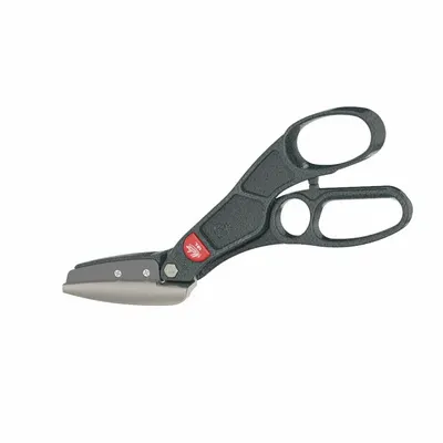 MALCO Aviation Snip: Left/Straight, 12 in Overall Lg, 3 in Cutting Lg, Aluminum - Aviation Snips