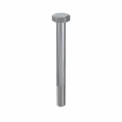 LINDSTROM Hex Head Cap Screw: Steel, Class 8.8, Zinc Plated, M10, Metric, 100 mm lg - Class 8.8 Steel Hex Head Cap Screws