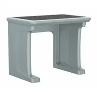CORTECH Freestanding Desk: Gray, 29 in Overall Ht, 36 in Overall Wd, 24 in Overall Dp, Floor Mount (MPN 7608GY)
