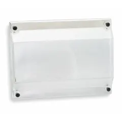 Screw-mount block cover with 3 poles, designed for use with BUSSMANN 163XX series fuse blocks. Provides protective enclosure for electrical connections in control panels and power distribution applications.