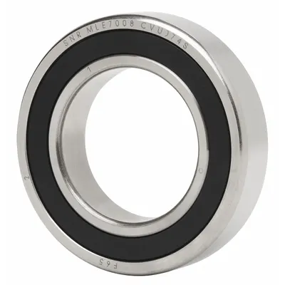 NTN Angular Contact Ball Bearing: 7005, 1 Row, Matched, Duplex, 17°, Dbl Sealed - Duplex Angular Contact Bearings