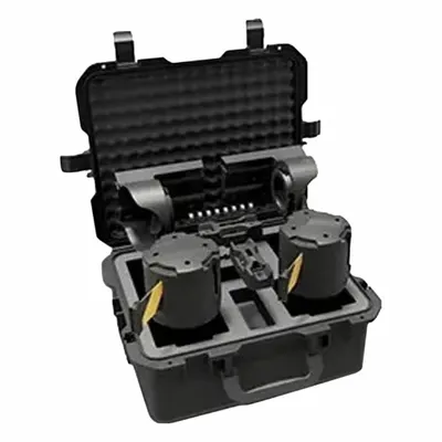 A-SAFE Retractable Barrier Carry Case Kit: Magnet, 9 m Belt Lg, Pattern - Post-Mount Retractable Belt Barriers