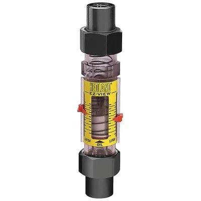HEDLAND Mechanical Flowmeter: Flow Meter, Scale, Variable Area, Inline, Universal - Inline Flowmeters for Water