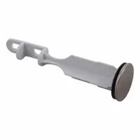 DELTA Drain Stopper: 1 3/8 in Overall Dia, Stainless Steel, Stainless, Silver, Pop Up (MPN RP5648SS)
