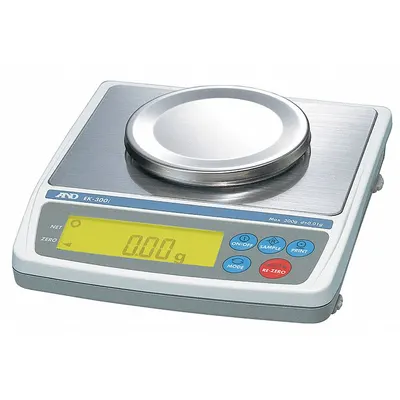 A&D WEIGHING Compact Bench Scale: 600 g Capacity, 0.01 g Readability, 0.00001 g Repeatability - Precision Lab Balances