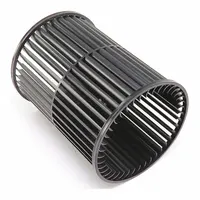 Blower Wheel: 6 3/8 in Dia, 8 1/2 in W, CW Hub End, Steel Wheel, 1 Inlets, Tacked, Center (MPN LA22QD625)