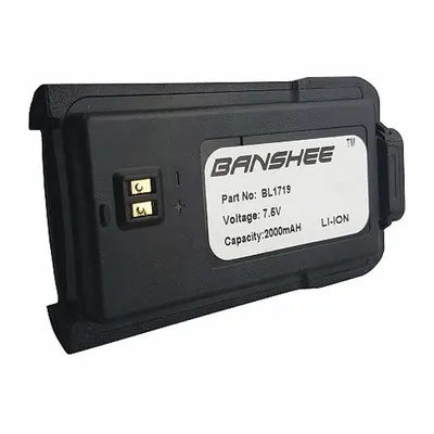 BANSHEE Radio Battery: Fits Hytera, For TC-446S/TC-518/TC-580 Series, 2,000 mAh - Batteries for Other Brands