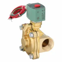 REDHAT Solenoid Valve: 2-Way, Normally Closed, 1 in Pipe Size, 110V AC/120V AC, Watertight, NBR Seal (MPN 8210G004)