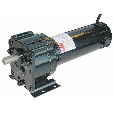 Dayton Gearmotor: Parallel, 90V DC, TENV, 94 RPM, 77 in-lb Max Torque - Parallel Shaft DC Gearmotors