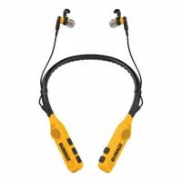 DEWALT Neckband Bluetooth Earphones with Speakers: Noise Cancelling, Headphones w/ Band, Earphones (MPN 190 2093 DW2)