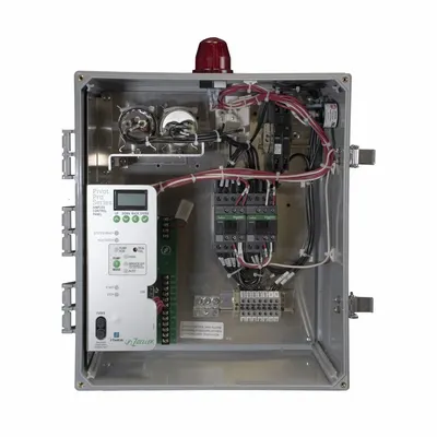 ZOELLER Pump Control Panel: Simplex, Single Phase, 200 to 230V AC, 15 to 20 A - Lift Station Pump Control Panels