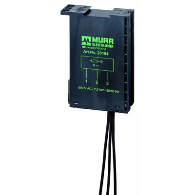 MURRELEKTRONIK Motor Suppressor: RC 3 BUG, Varistor, 20 kW Motor Rating, 575 V AC - Box-Mount Varistor Motor Suppressors