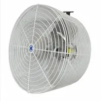 SCHAEFER Mounted Fan: 20 in Blade Dia, 115/230V AC, 1/3 hp Motor HP, Wall Mount, Non-Oscillating (MPN GVK20)